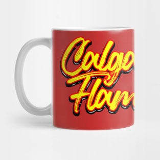 Calgary flames fans Mug